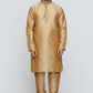 Mens Raw Silk Embroidered Kurta Pyjama Set