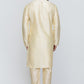 Mens Raw Silk Embroidered Kurta Pyjama Set