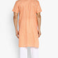 Mens Cotton Slub Kurta Pyjama Set