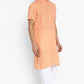 Mens Cotton Slub Kurta Pyjama Set