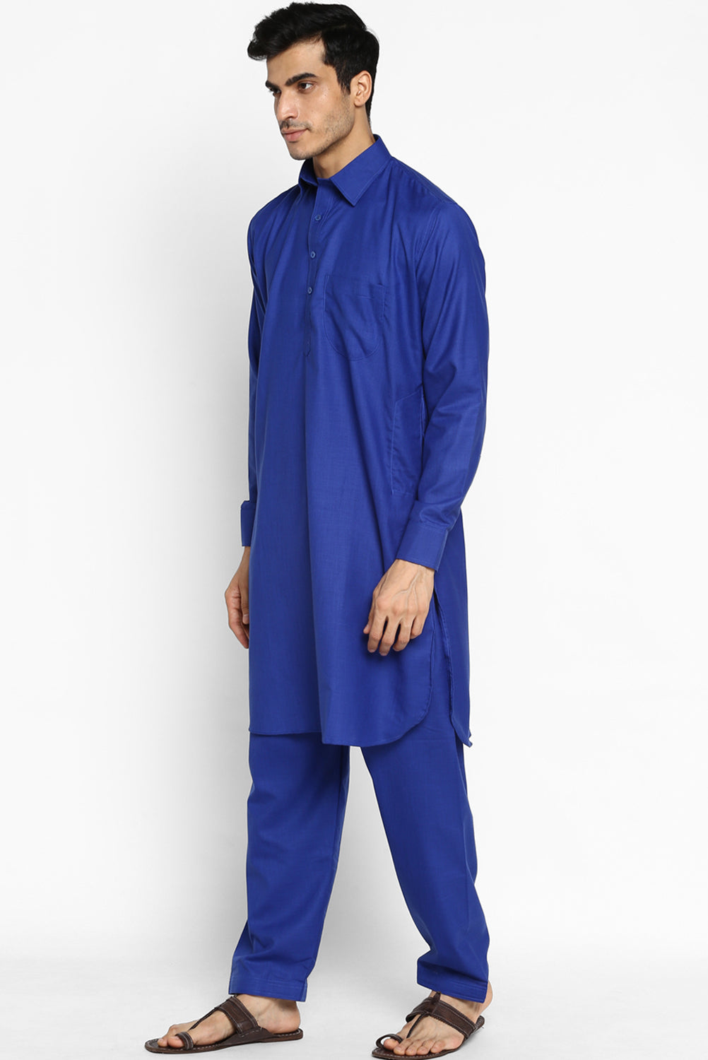 men cotton kameez salwar set