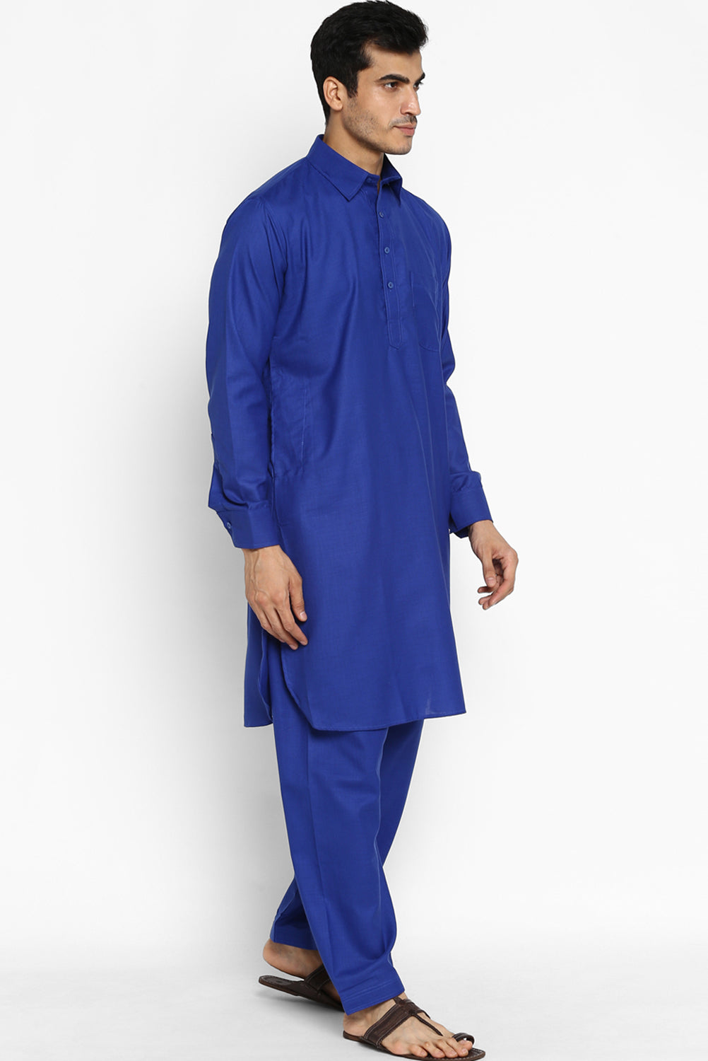 men cotton kameez salwar set