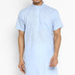 Mens Cotton Slub Kurta Pyjama Set