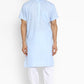 Mens Cotton Slub Kurta Pyjama Set