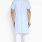 Mens Cotton Slub Kurta Pyjama Set