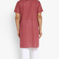 Mens Cotton Slub Kurta Pyjama Set