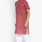 Mens Cotton Slub Kurta Pyjama Set