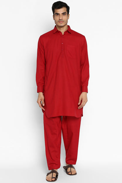 men cotton kameez salwar set