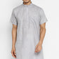 Mens Cotton Slub Kurta Pyjama Set