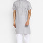 Mens Cotton Slub Kurta Pyjama Set