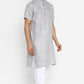 Mens Cotton Slub Kurta Pyjama Set