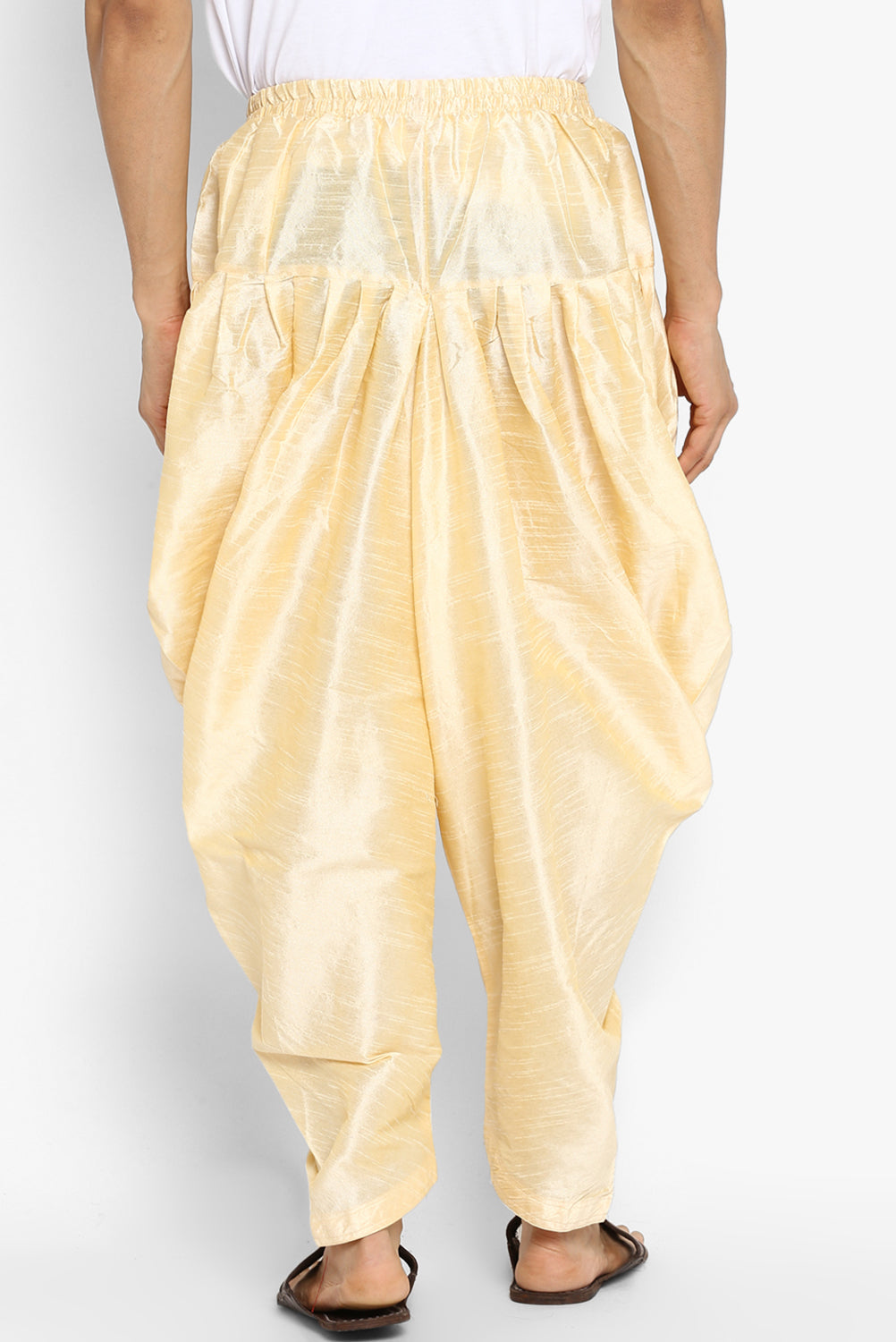 Mens Raw Silk Blend Pant Pajamas