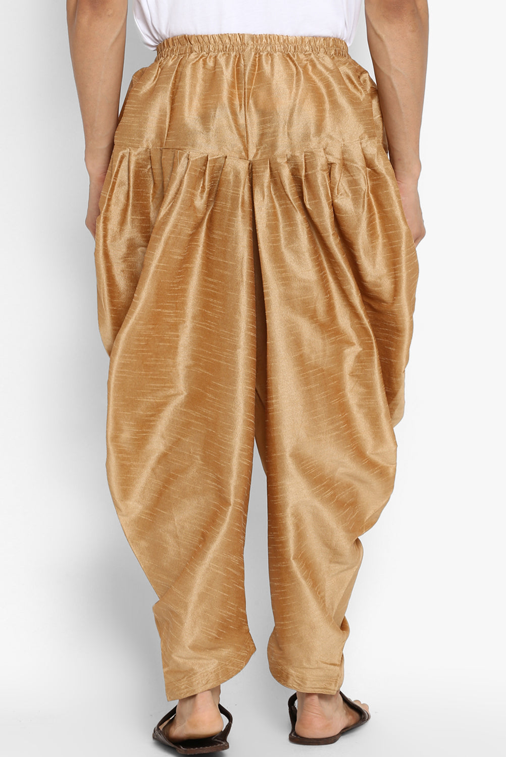 Mens Raw Silk Blend Pant Pajamas