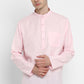 Mens Mandarin Collar Short Kurta