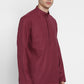 Mens Mandarin Collar Short Kurta