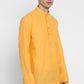 Mens Mandarin Collar Short Kurta