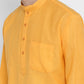 Mens Mandarin Collar Short Kurta