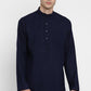 Mens Mandarin Collar Short Kurta