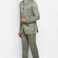 Mens Solid Bandhgala Suit