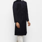 Mens Solid Indowestern Sherwani With Pajamas