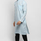 Mens Cotton Slub Kurta Pyjama Set