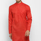 Mens Cotton Slub Kurta Pyjama Set