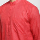 Mens Cotton Slub Kurta Pyjama Set