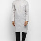 Mens Cotton Slub Kurta Pyjama Set