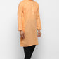 Mens Cotton Slub Kurta Pyjama Set