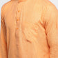 Mens Cotton Slub Kurta Pyjama Set