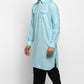 Mens Cotton Pathani Kurta Pant Set