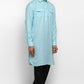 Mens Cotton Pathani Kurta Pant Set