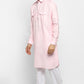 Mens Cotton Pathani Kurta Pant Set