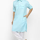 Mens Cotton Pathani Kurta Pant Set