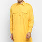 Mens Cotton Pathani Kurta Pant Set