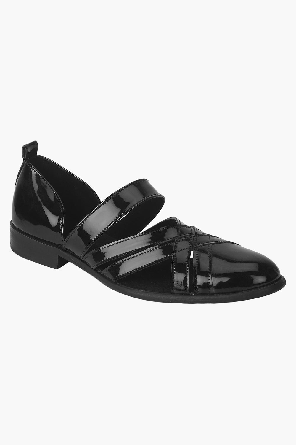 Patent Leather Sandals