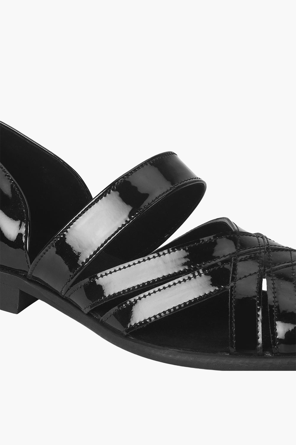 Patent Leather Sandals