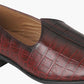 Tetured Croc Skin Mojaris