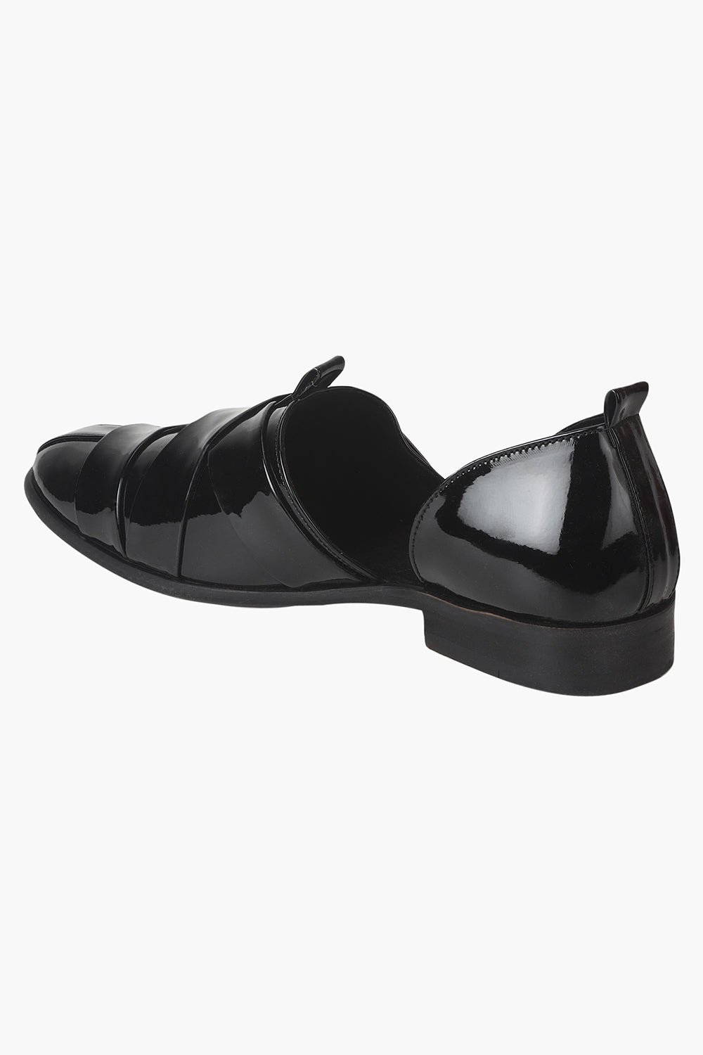 Solid Patent Leather Sandals