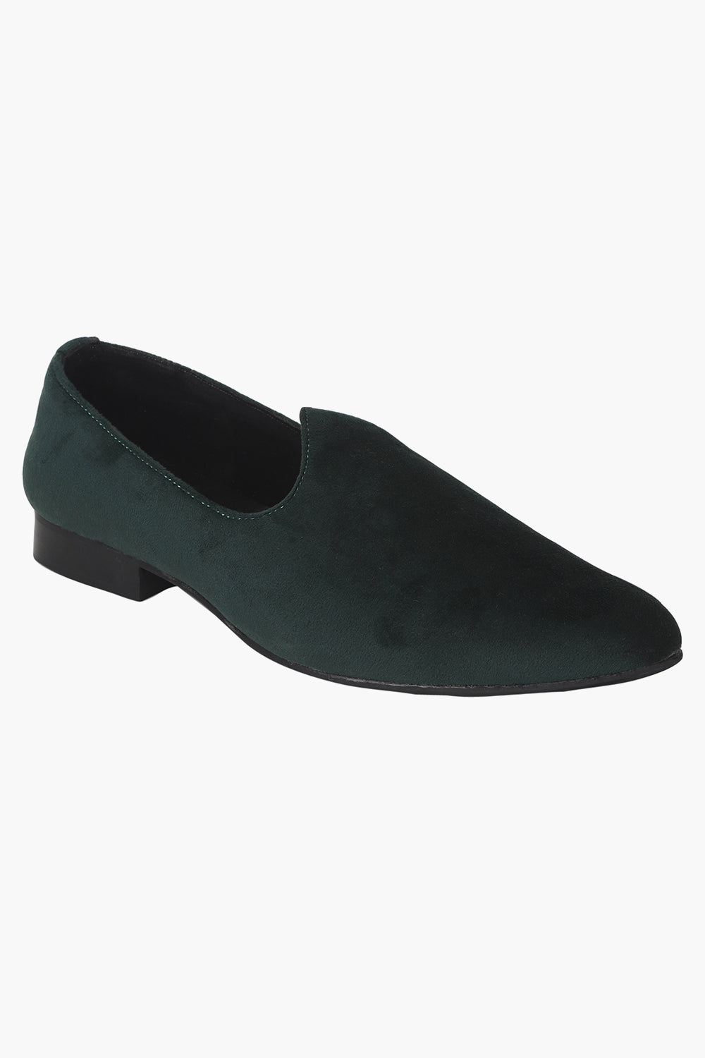 Suede Slip On Mojaris