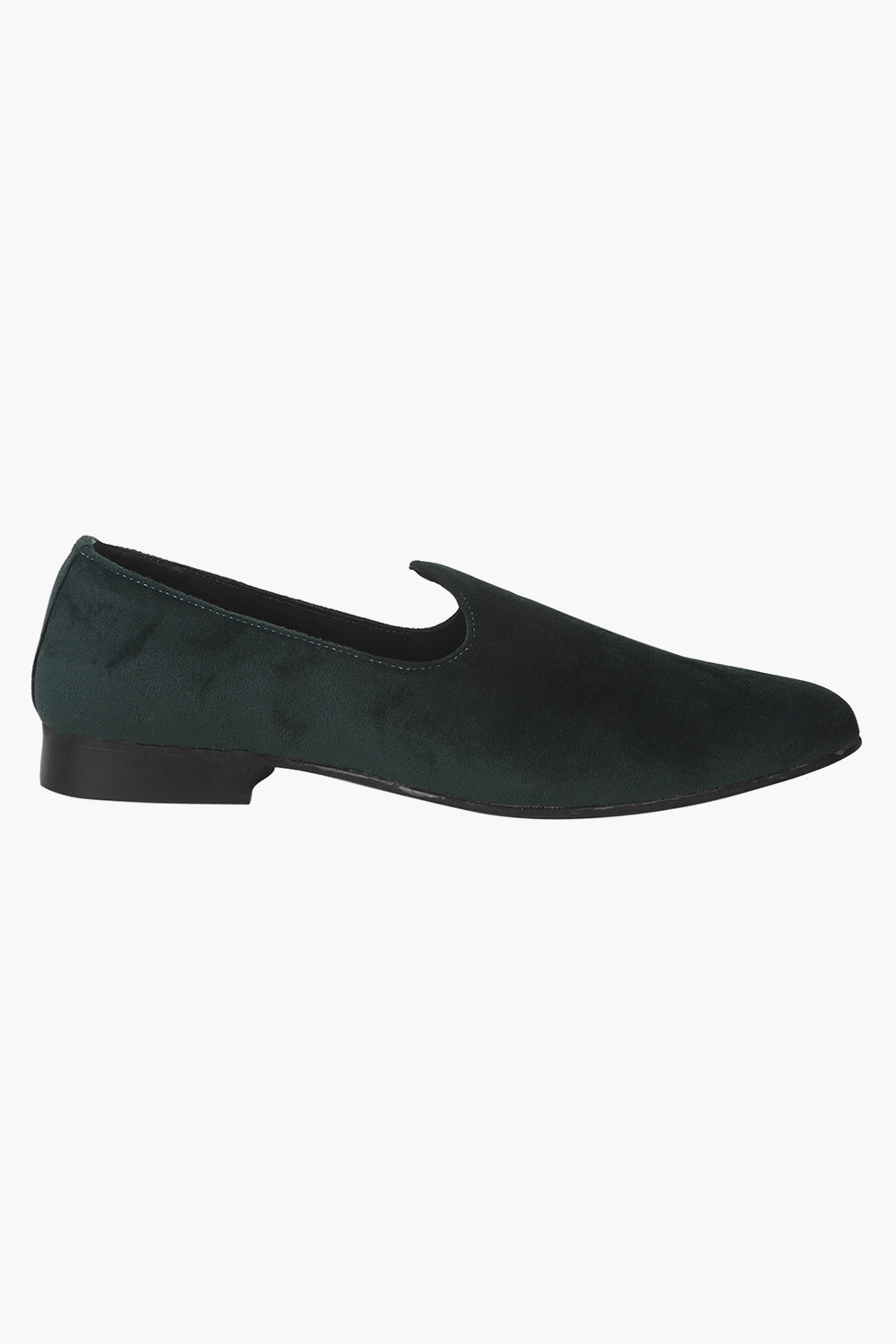 Suede Slip On Mojaris