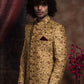 Zari Embroidery Sherwani And Churidar Set